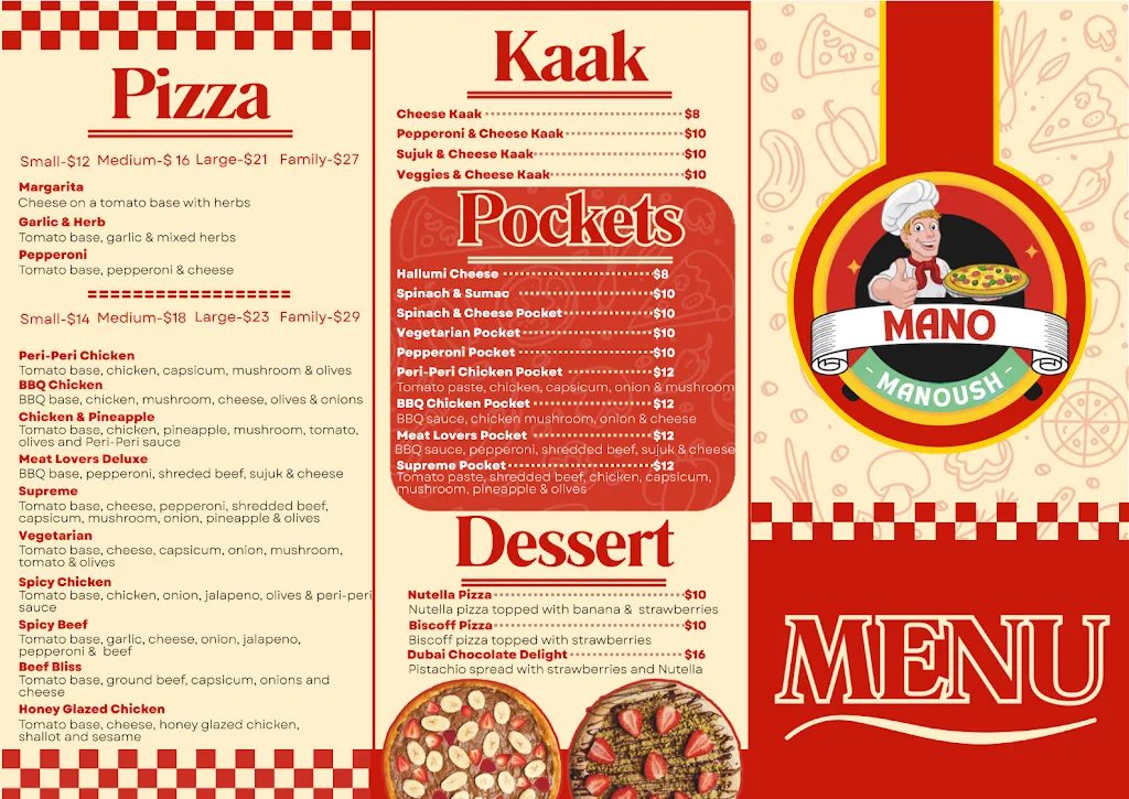 Mano Manoush_Edensor Park_menu_bild_2