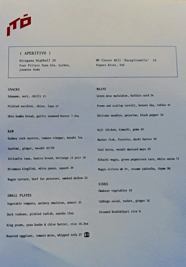 Menu_Itō Restaurant_Edgecliff_image_old_3