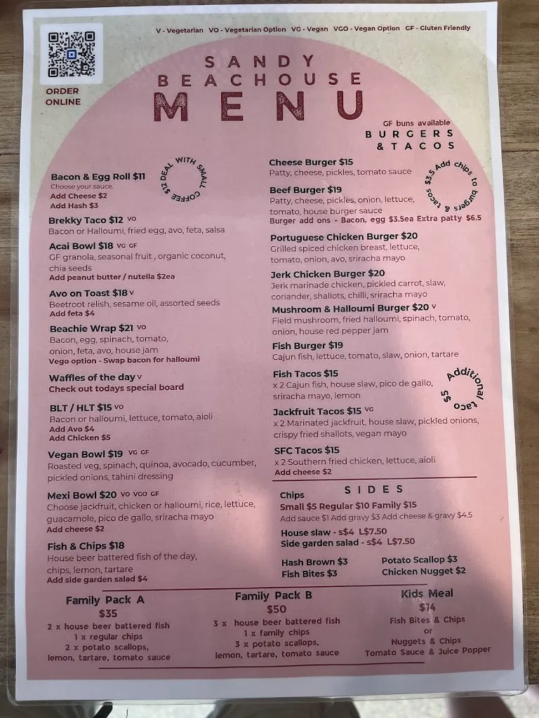 Menu_Sandy Beachouse & General Store_Emerald Beach_image_old_3