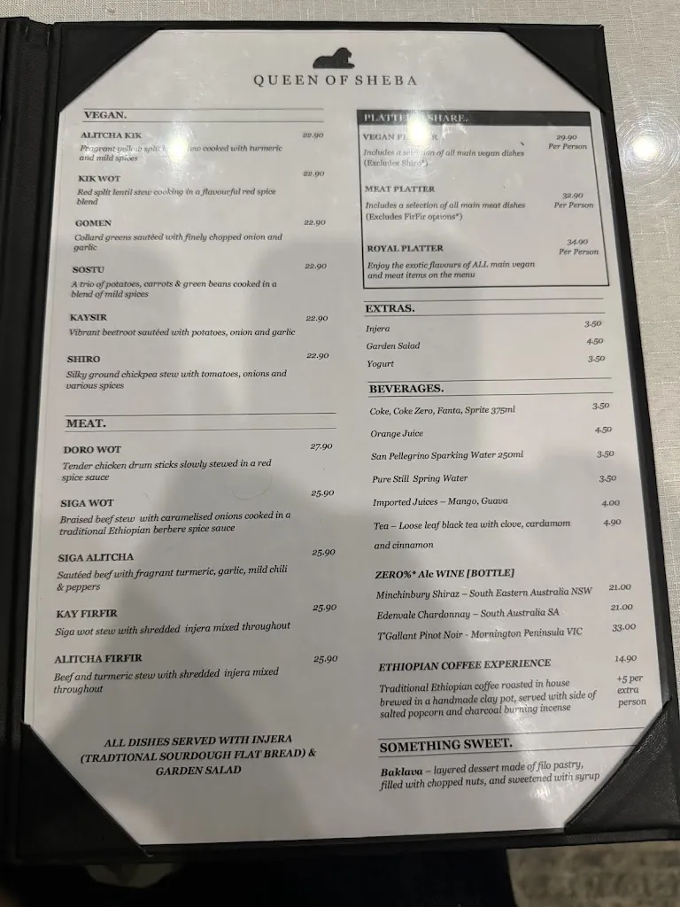 Queen of Sheba restaurant in Enmore