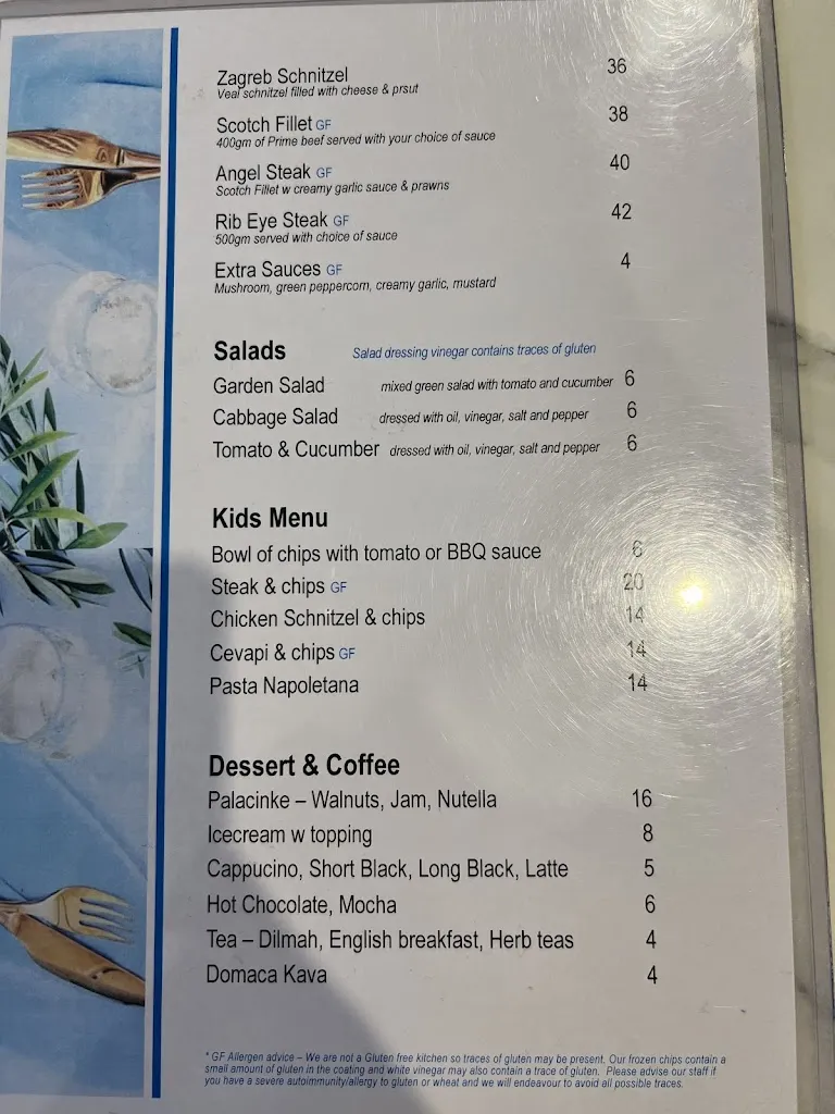Luce Mala Restaurant_Gordon_menu_bild_3