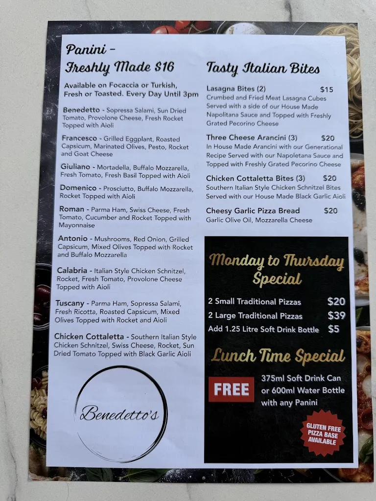 Menu_Benedetto's_Faulconbridge_image_old_2