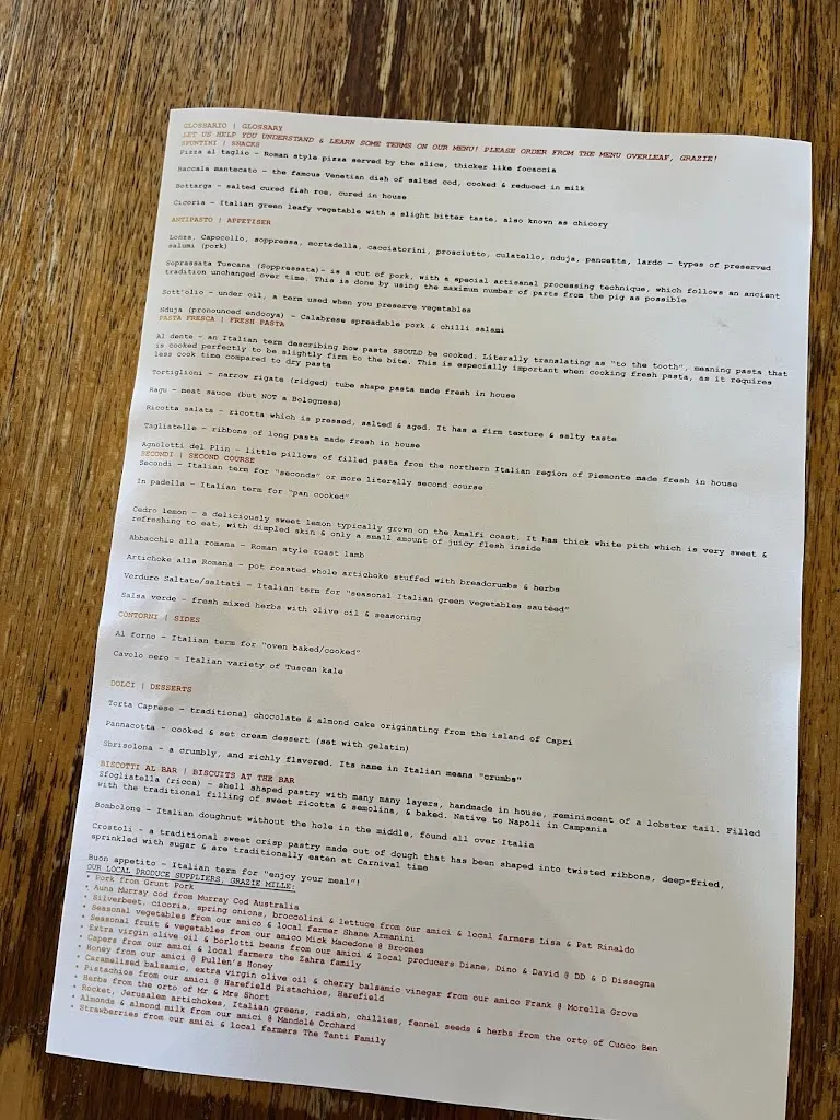 Menu_Zecca Handmade Italian_Griffith_image_old_2