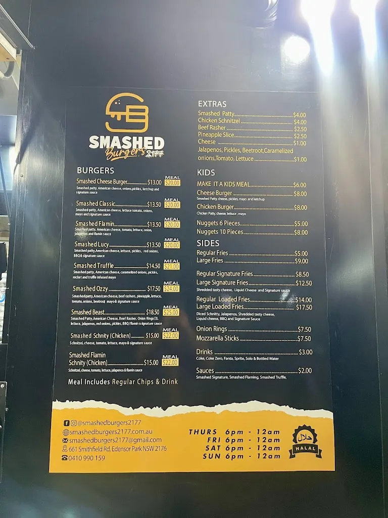 Menu_Smashed Burgers 2177 (Edensor Park)_Gordon_image_old_1