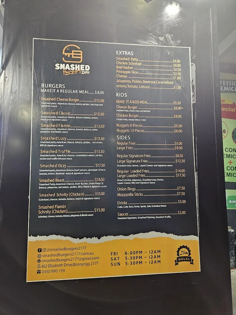 Menu_Smashed Burgers 2177 (Edensor Park)_Gordon_image_old_2