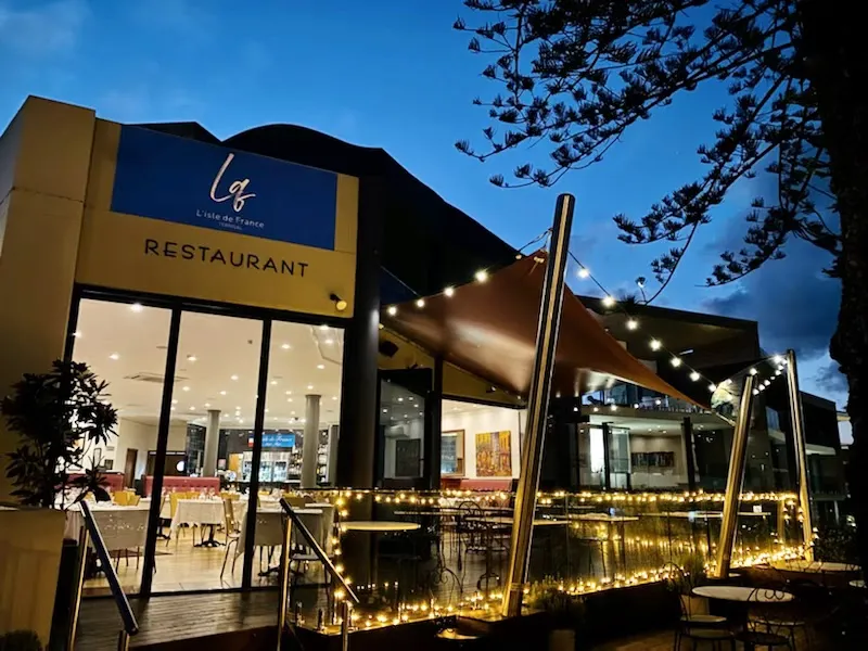 L’isle de France Terrigal restaurant in Forresters Beach