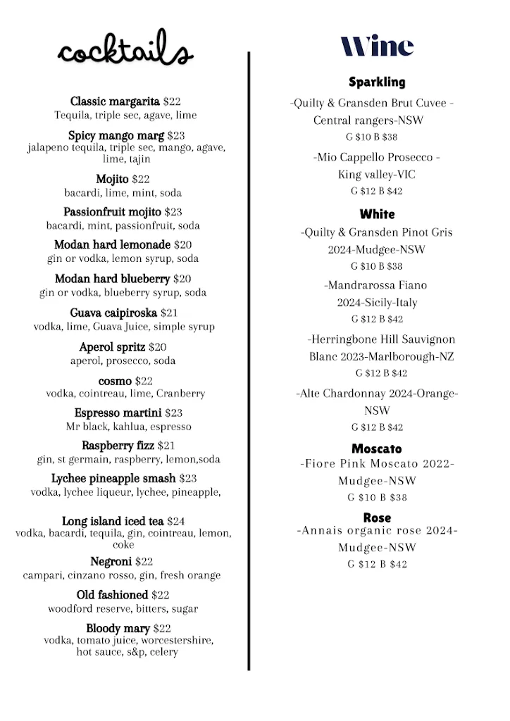 Menu_Modan Kitchen_Forster_image_old_1