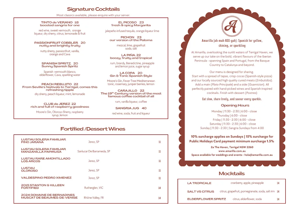 Amarilla_Forresters Beach_menu_bild_2