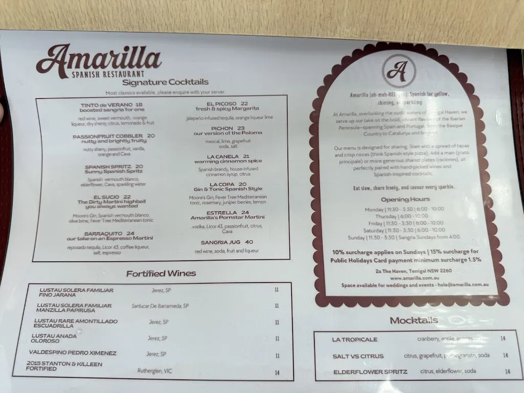 Amarilla_Forresters Beach_menu_bild_3
