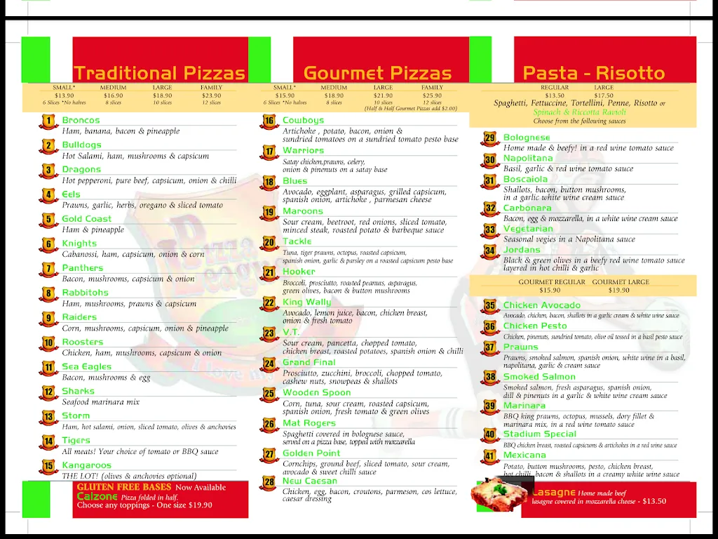 Menu_Pizza League_Grays Point_image_old_1