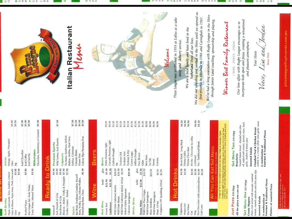 Menu_Pizza League_Grays Point_image_old_3