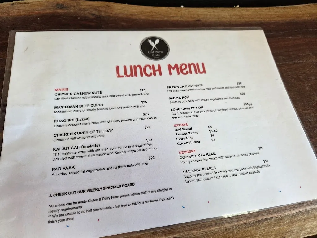 The Last Straw restaurant in Greater Hume Shire