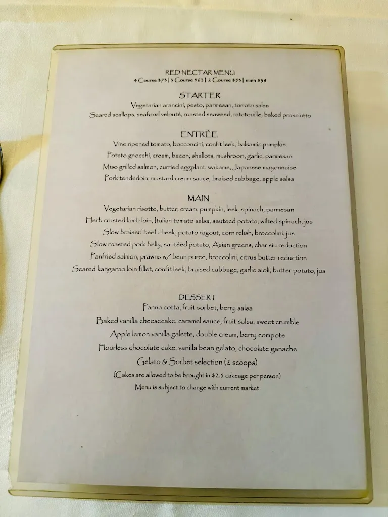 Menu_Red Nectar_Helensburgh_image_old_2