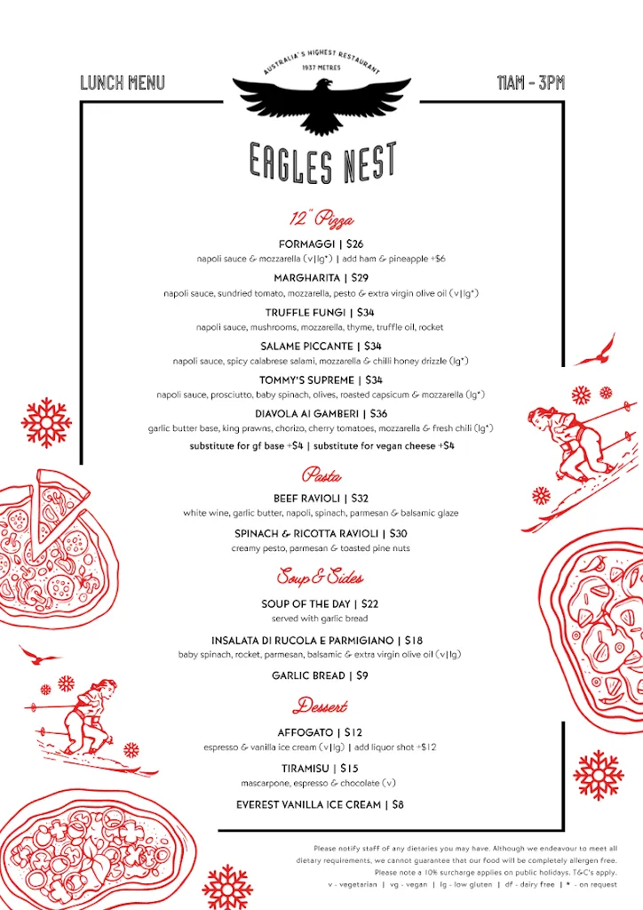 Eagles Nest Restaurant restaurant in Jindabyne
