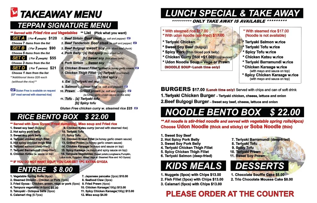 Teppan Mate_Junction Hill_menu_bild_3