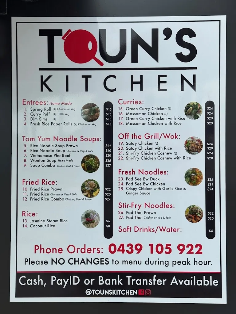 Menu_Toun's Kitchen_Jindera_image_old_1