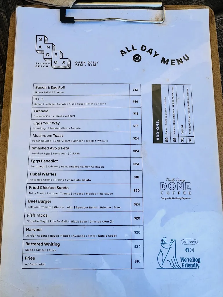 Menu_Sandbox_King Creek_image_old_1