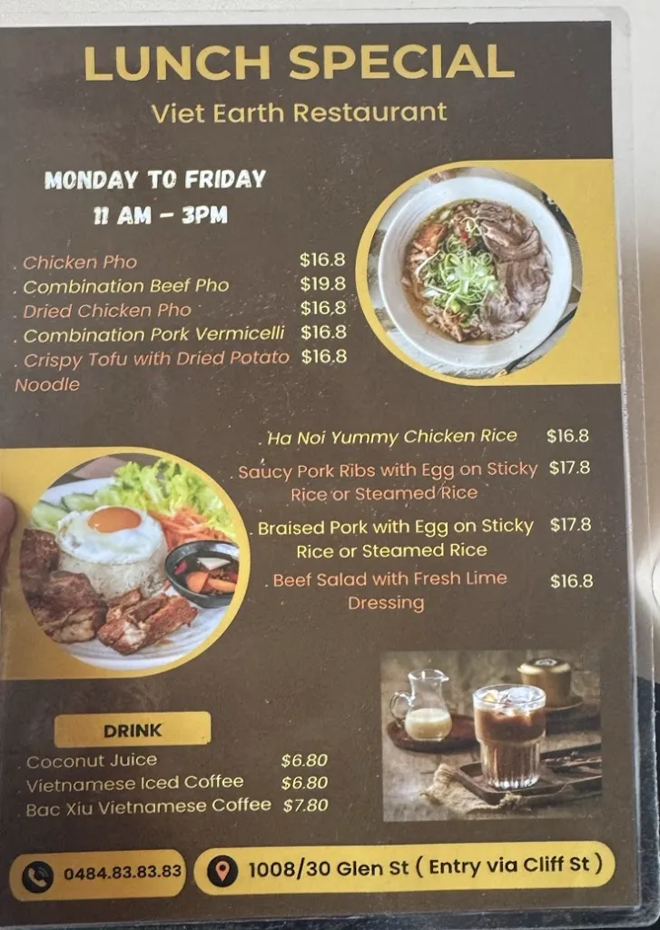Viet Earth Restaurant restaurant in Kurraba Point