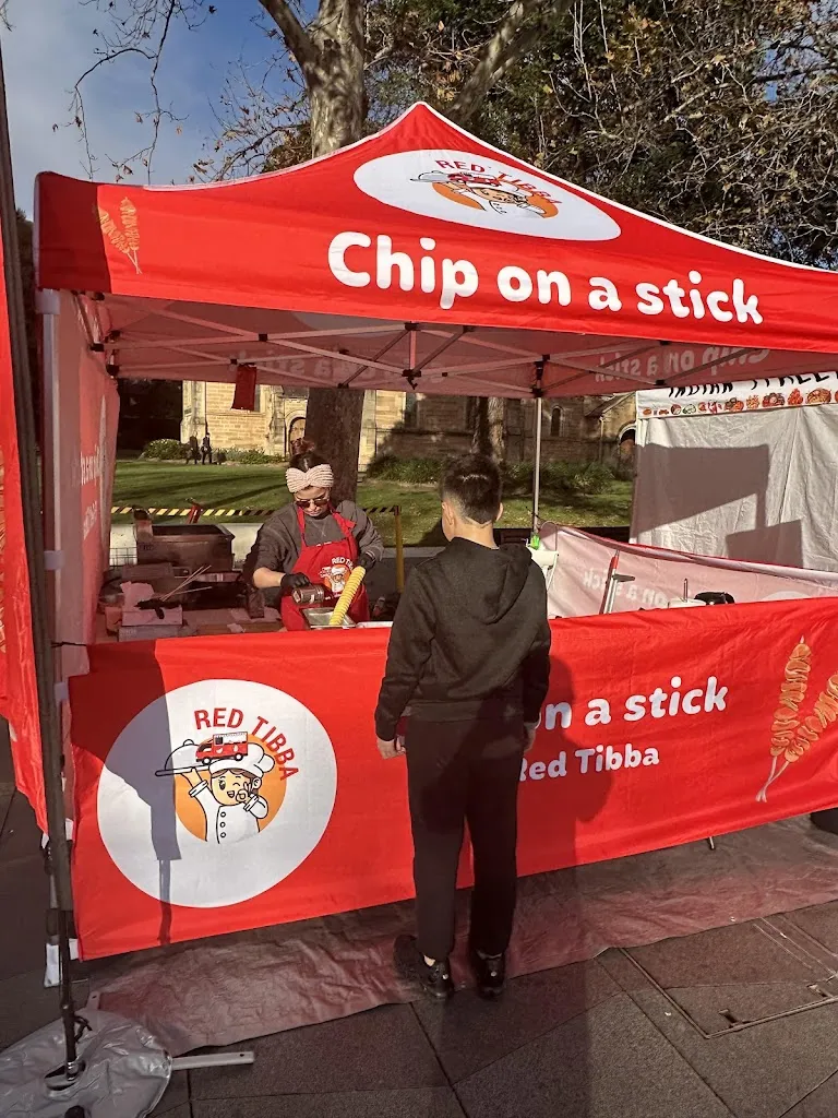 Chips on a stick by Red Tibba restaurant in Lake Haven