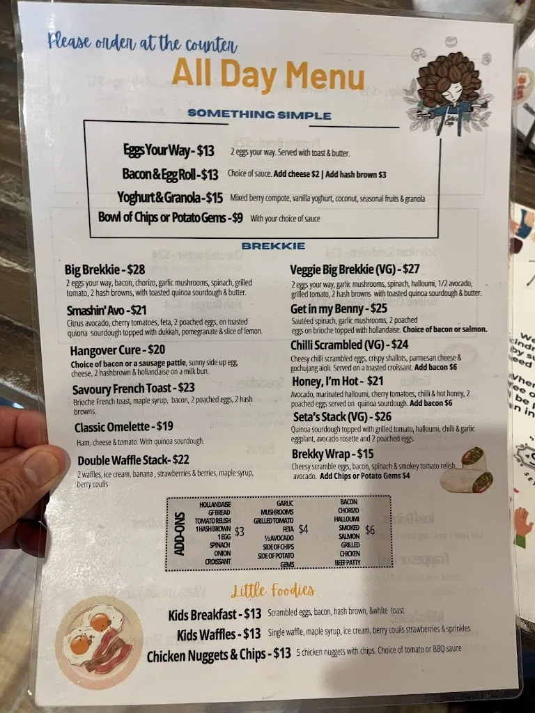 Menu_Seta's Cafe_Leumeah_image_old_1