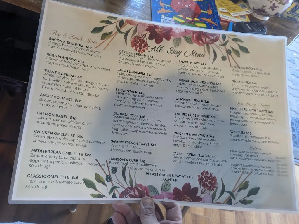 Menu_Seta's Cafe_Leumeah_image_old_3