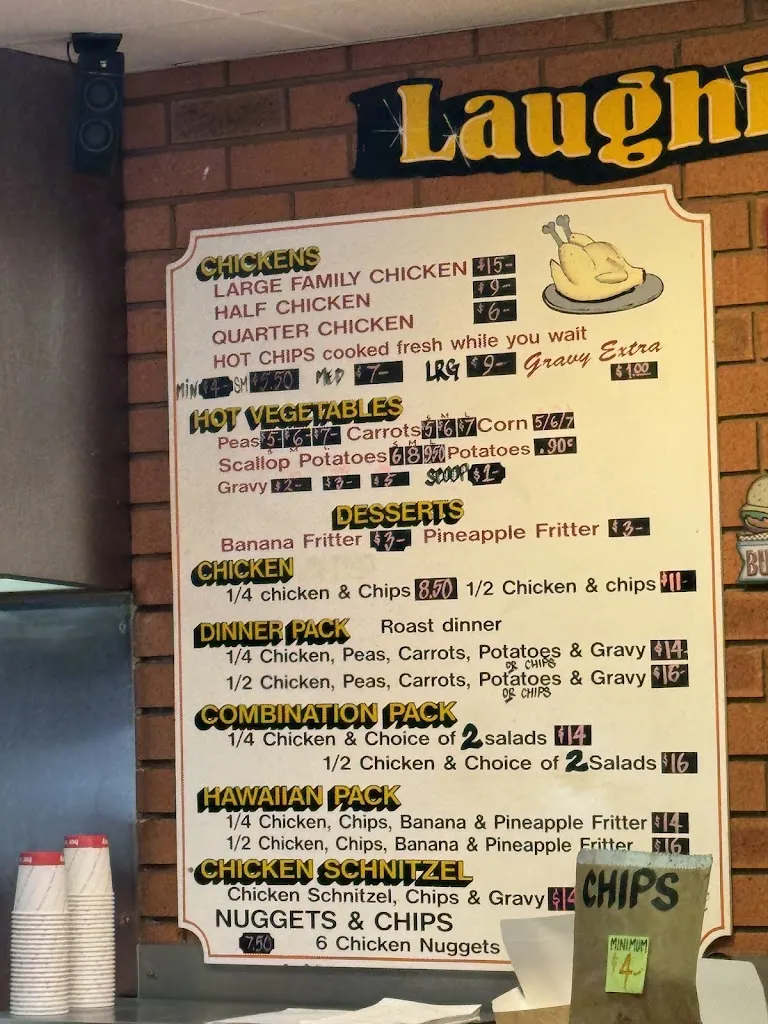 Laughing Chicken restaurant in Lockhart