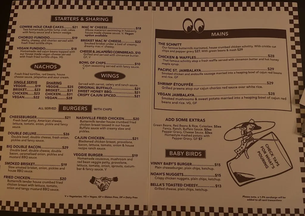 Menu_The Falcon Restaurant_Merewether_image_old_2