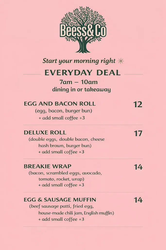 Menu_Beess & Co Cafe_Barton_image_old_2