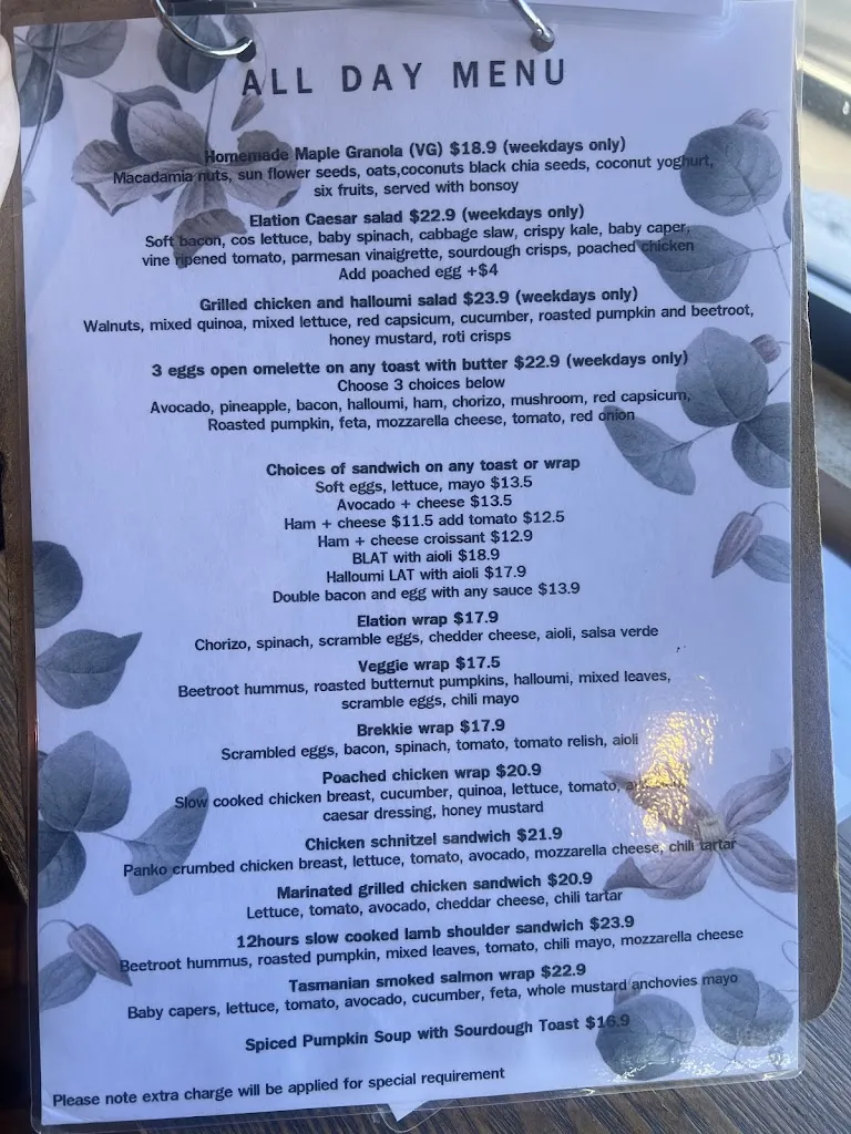 Menu_Cafe Elation_Latham_image_old_1