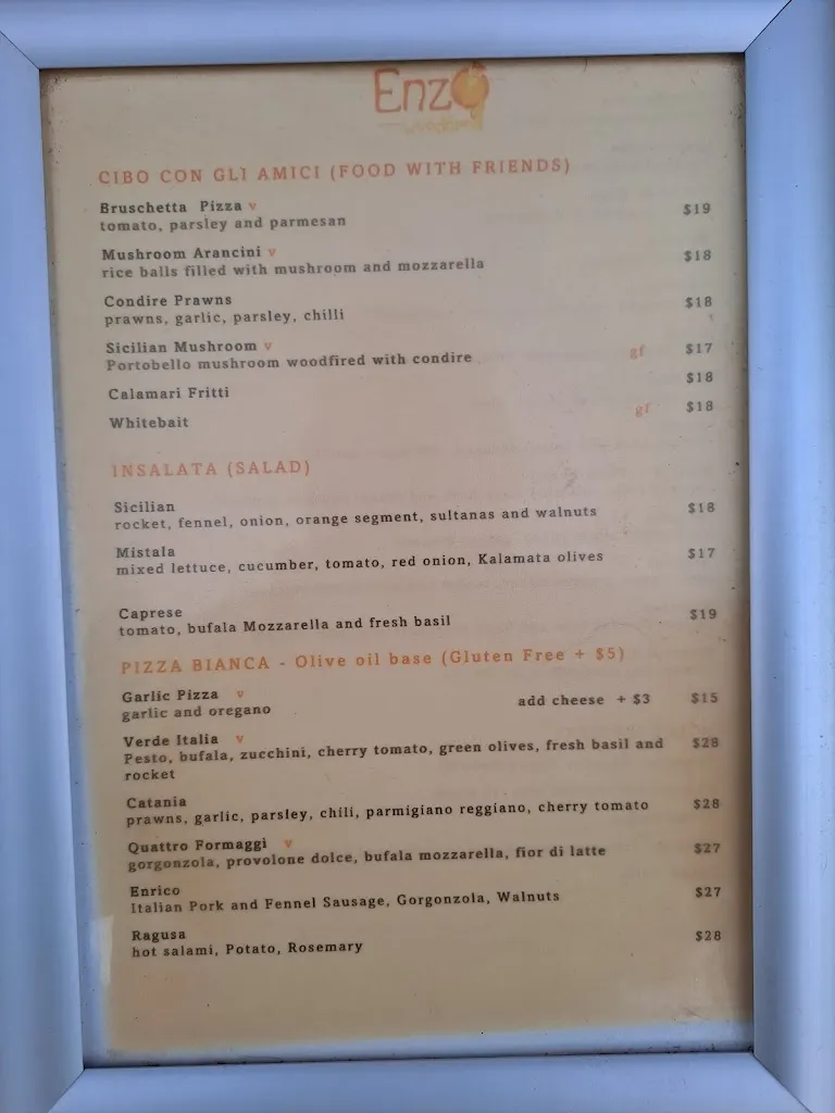 Enzo Woodfired restaurant in Port Macquarie