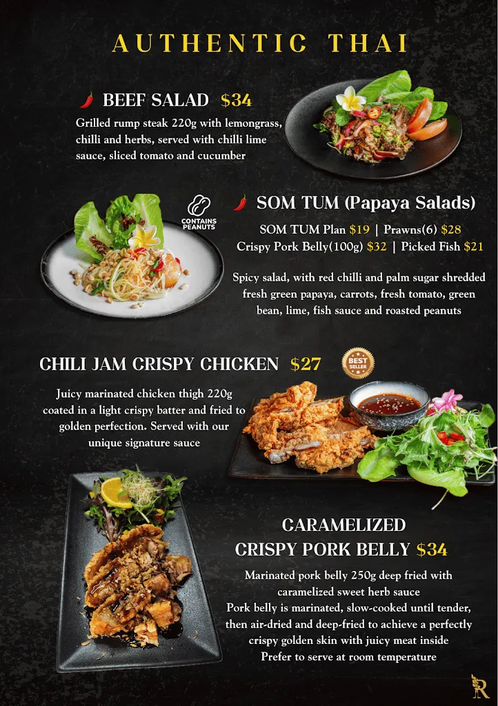 Menu_The Royal Thai Singleton_Singleton_image_old_2
