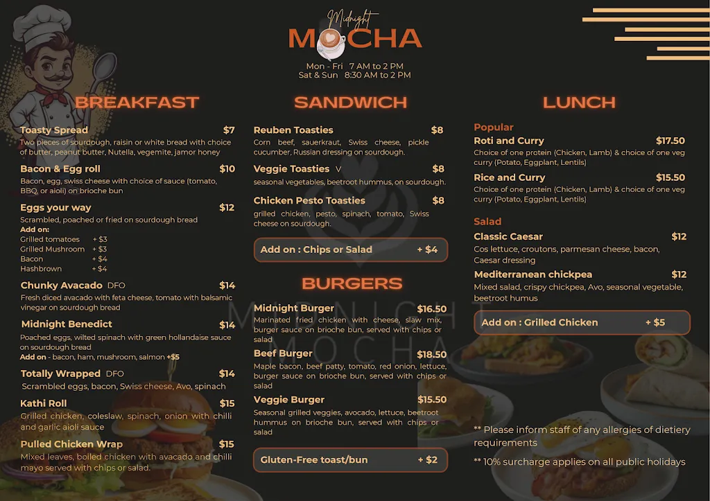 Menu_Midnight mocha cafe & restaurant_Lyons_image_old_1