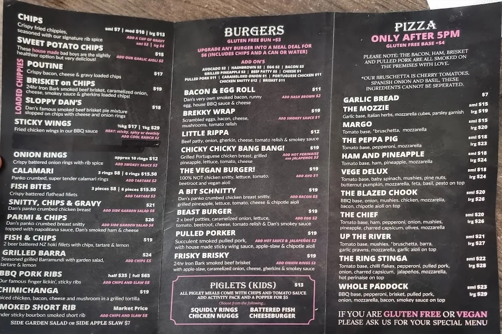 Menu_Smokey Dan's_Tomakin_image_old_2