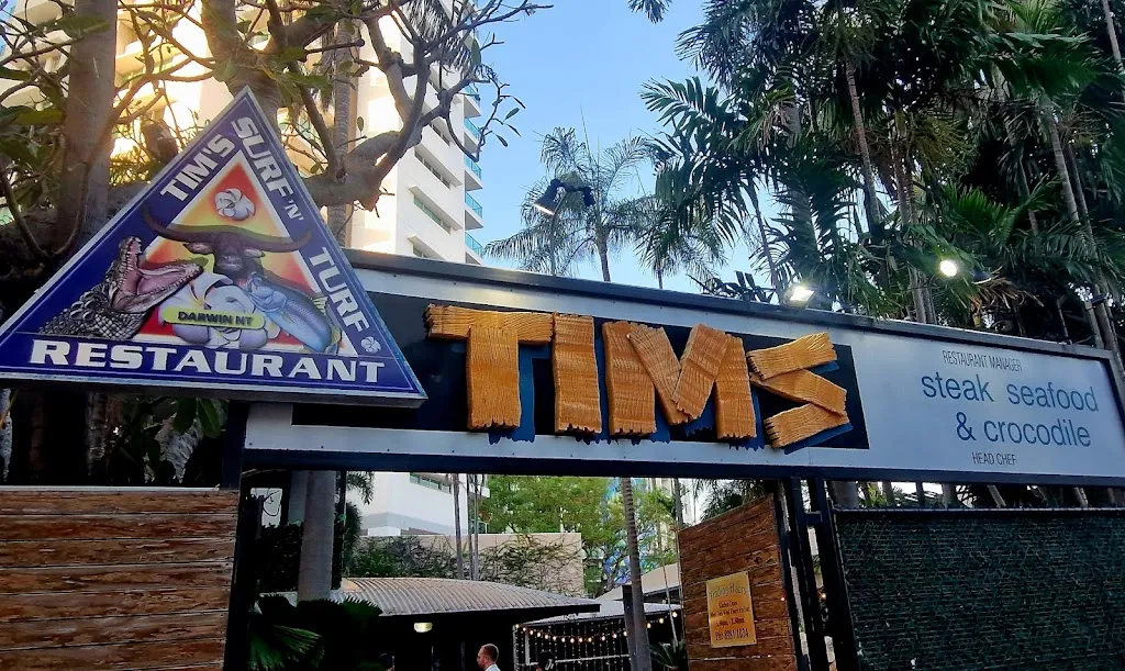 Tim's Surf & Turf restaurant in Berrimah