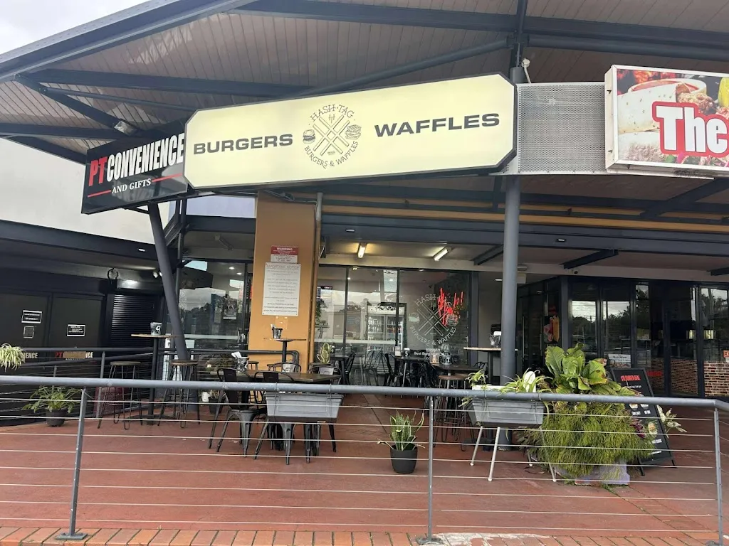 Hashtag Burgers and Waffles, Capalaba restaurant in Cleveland
