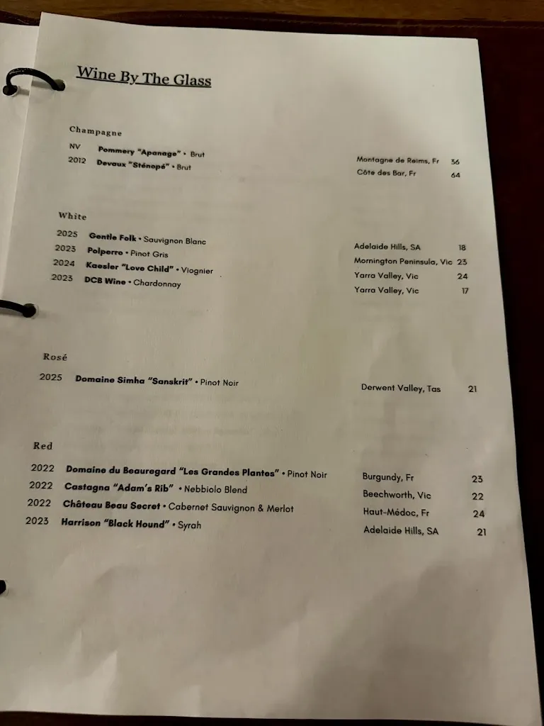 Menu_Restaurant Dan Arnold_Elimbah_image_old_3