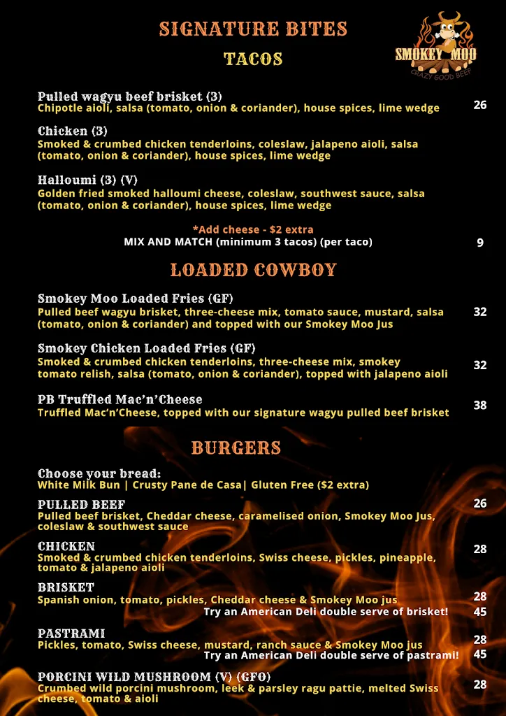 Smokey Moo restaurant in Herston