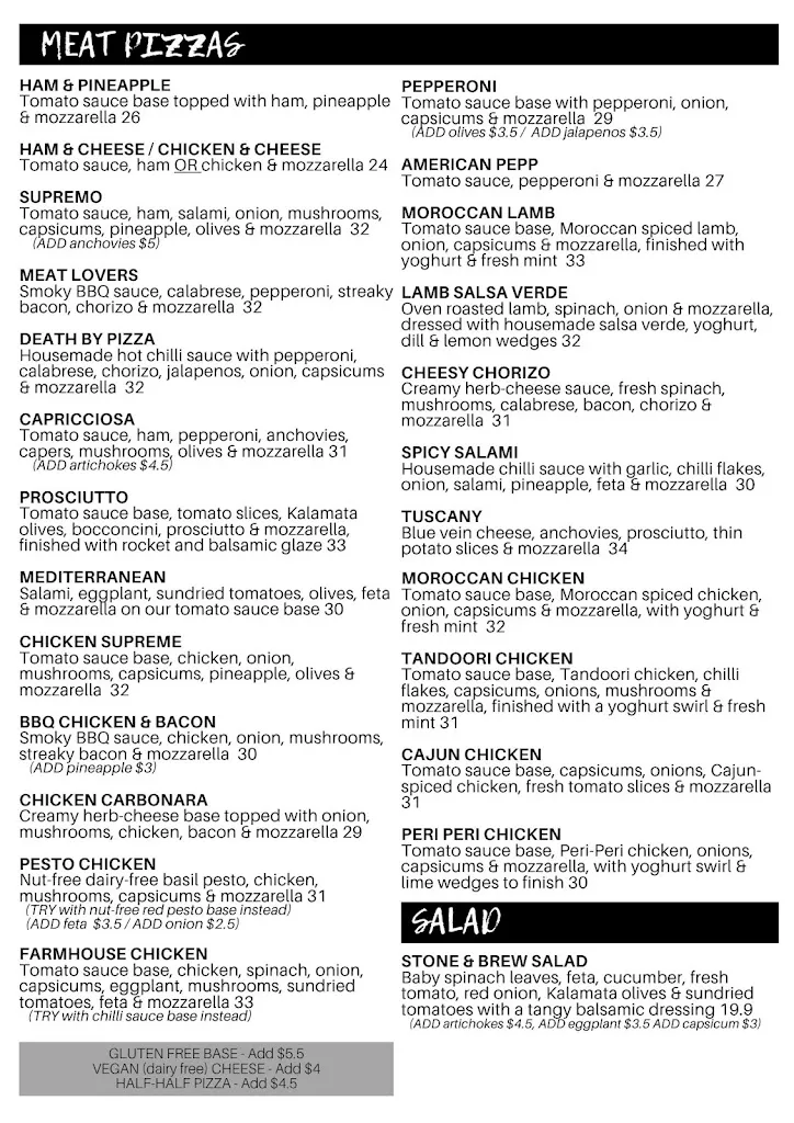 Stone & Brew_Highgate Hill_menu_bild_2