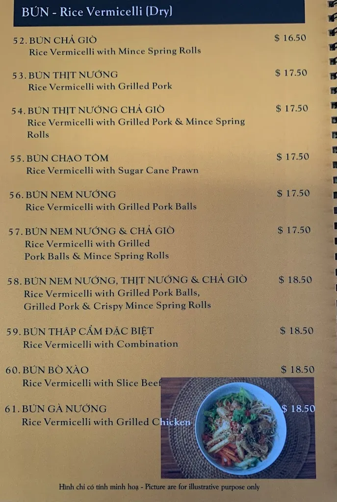 Menu_Van Vietnamese Restaurant_Inala_image_old_2