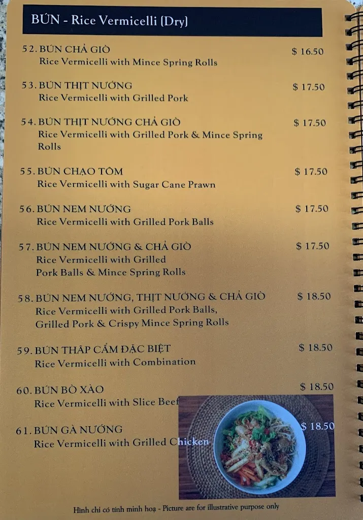 Menu_Van Vietnamese Restaurant_Inala_image_old_3