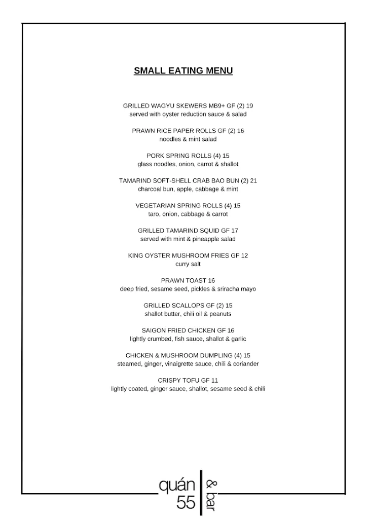 Quan 55 & Bar restaurant in Labrador