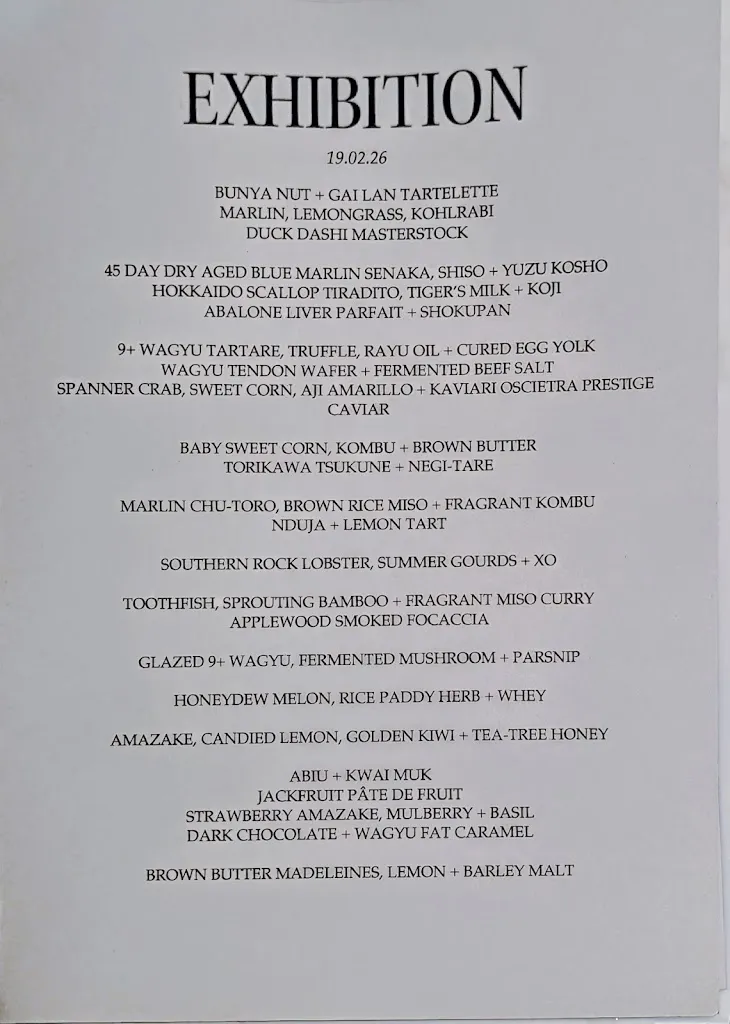 Menu_Exhibition Restaurant_Morningside_image_old_1