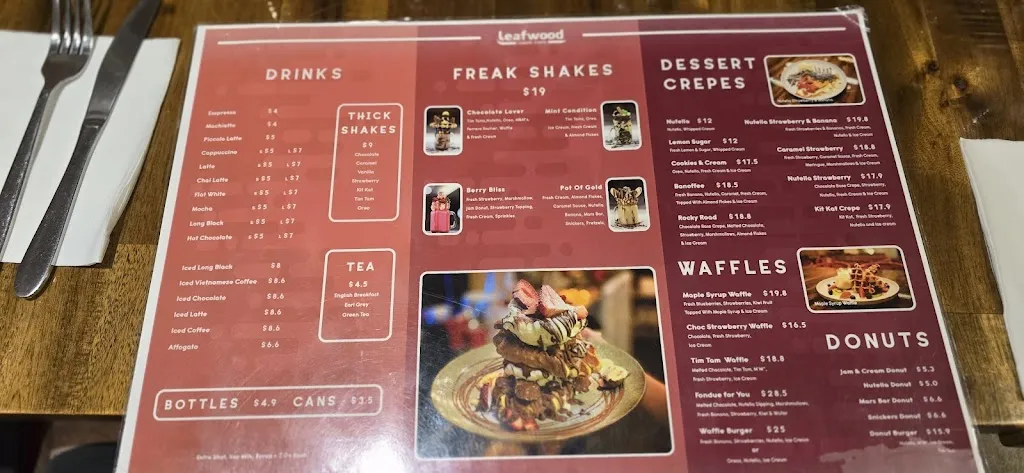 Leafwood Cafe_Mount Louisa_menu_bild_2