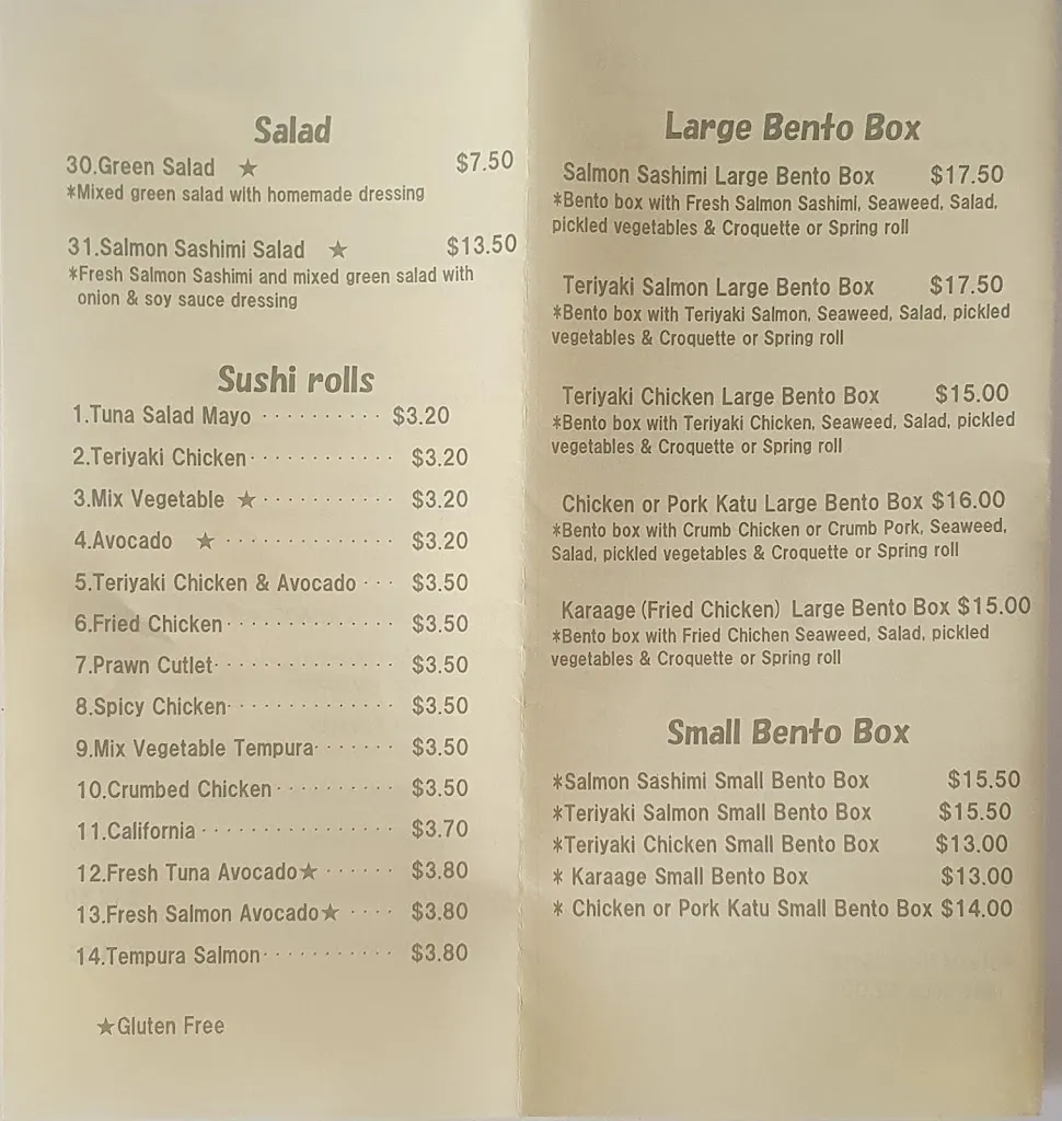 Menu_Kibune_Mount Sheridan_image_old_1