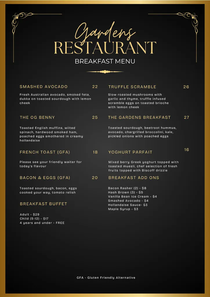 Gardens Restaurant restaurant in Nathan