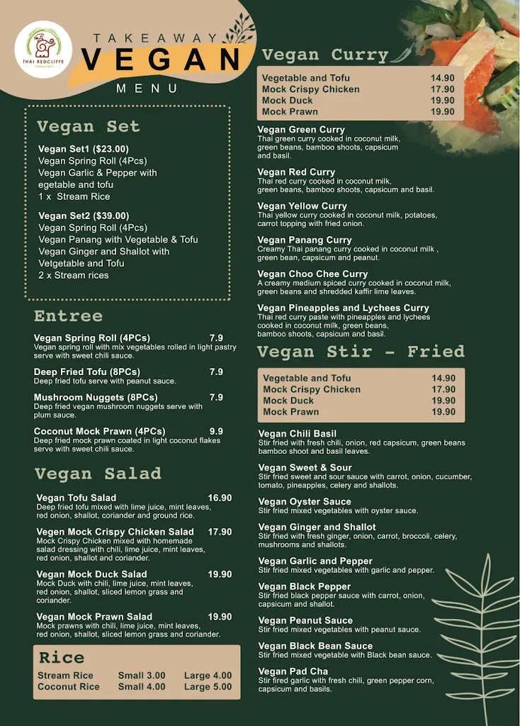 Menu_Thai Redcliffe Restaurant_Ningi_image_old_2