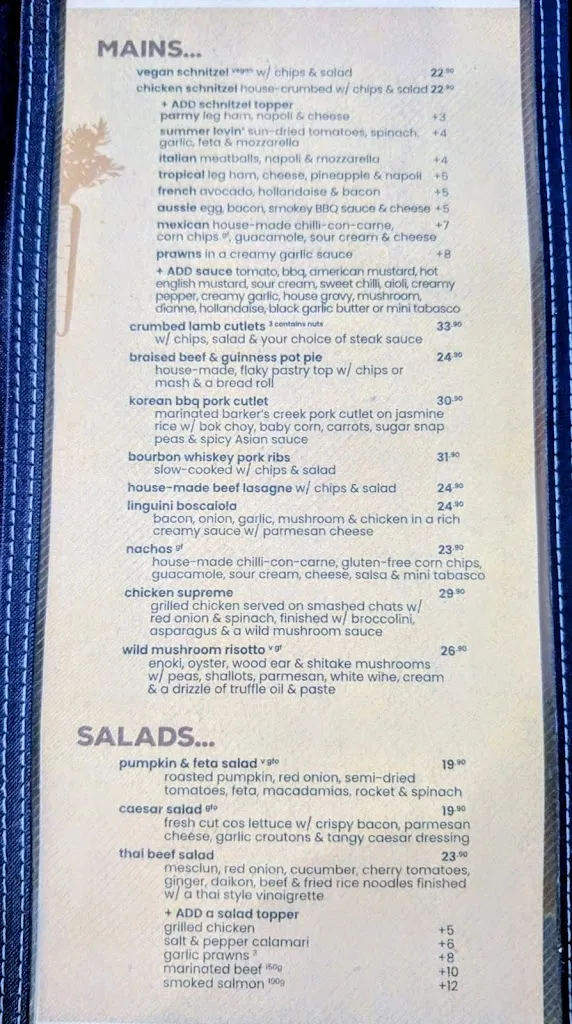 Menu_Shearers Arms Tavern_Ormeau_image_old_3