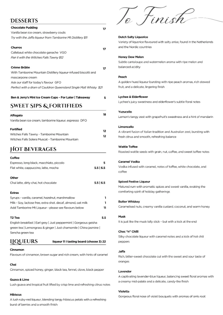 Menu_Rainforest Restaurant_Tamborine_image_old_1