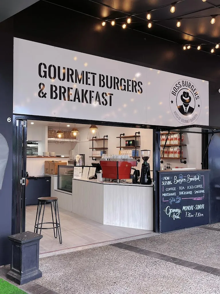 Boss Burger café restaurant in Victoria Point