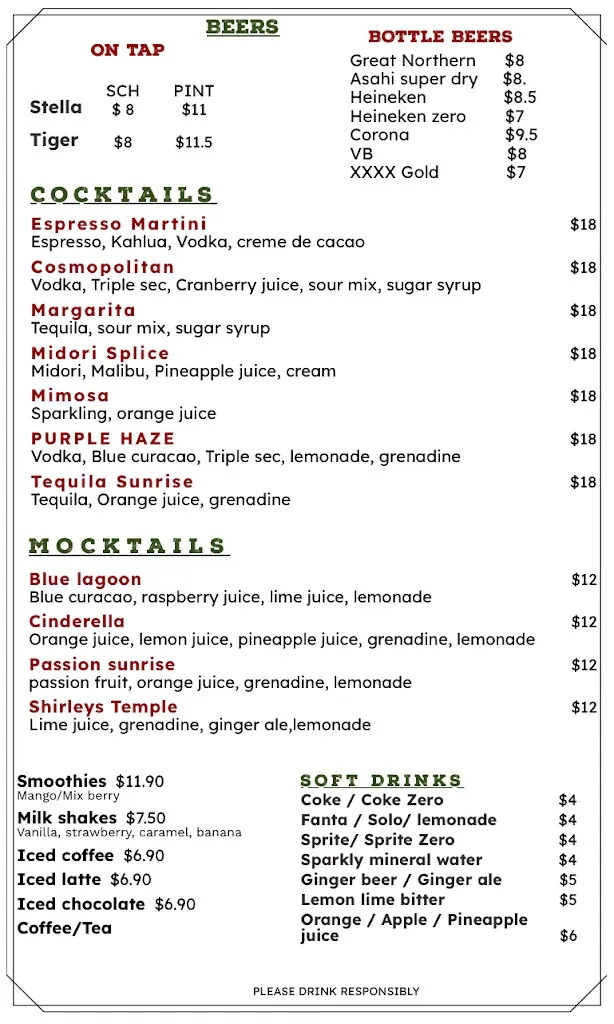 Menu_Flames Cafe & Restaurant_Withcott_image_old_1